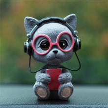 Load image into Gallery viewer, Car Ornament Resin Shaking Head Dog Doll Cute Automobiles