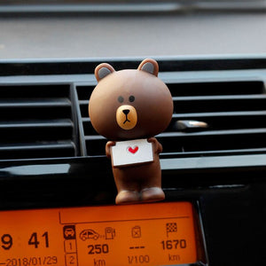 Bear And Rabbit Decoration Air Freshener