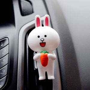 Bear And Rabbit Decoration Air Freshener